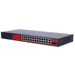 Safire Switch Hi-PoE - 24 porte + 2 SFP Uplink + 2 Uplink RJ45 -