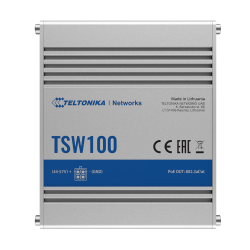Teltonika Switch PoE Unmanaged Industriale - 5 porte Ethernet RJ