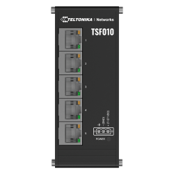 Teltonika Switch Unmanaged Industriale - 5 porte Ethernet RJ45 F