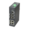 Switch X-Security - 5 Porte RJ-45 - 4 Porte SFP Gigabit - Veloci