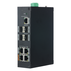 Switch PoE - 4 Porte PoE+ RJ45 + 1 Porta RJ-45 [%VAR%] - 4 Porte