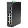 Switch PoE X-Security - 8 porte PoE + 1 Uplink RJ45 - Velocit? 1