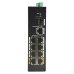 Switch PoE X-Security - 8 porte PoE + 1 Uplink RJ45 - Velocit? 1