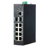 Switch Industrial X-Security - 9 porte RJ45 + 2 porta Uplink (SF