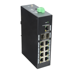 Switch Industrial X-Security - 9 porte RJ45 + 2 porta Uplink (SF