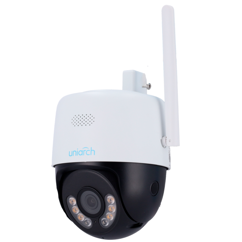 Telecamera IP PTl WiFi Uniarch - 3 MP | Ottica 4.0 mm | microSD 