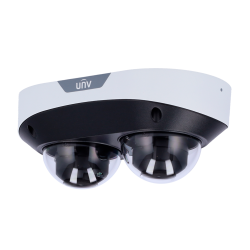 Telecamera a doppia ottica Dome IP Uniview - Gamma Prime - 2 x 4