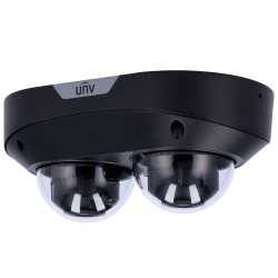 Telecamera a doppia ottica Dome IP Uniview - Gamma Prime - 2 x 4