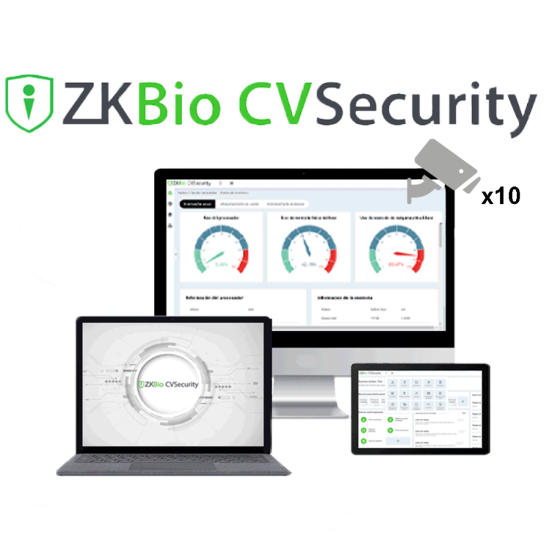 Licenza software per il controllo accessi - Modulo TVCC - 10 can