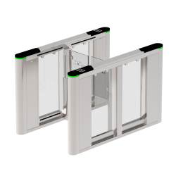 Tornello ad accesso bidirezionale - Anta a battente in acrilico 