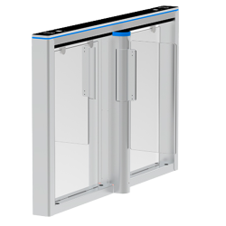 Varco ad accesso bidirezionale - Anta a battente in acrilico - O