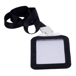 Portabadge - Disposizione in verticale - Rivestimento protettivo