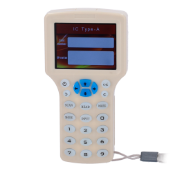 Lettore-scrittore di schede RFID - Display 3" TFT e tastiera - I