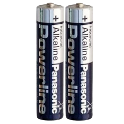 Panasonic - Batteria AAA/LR03 - Pack di 2 batterie - 1.5 V - Alc