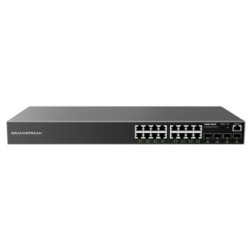 Grandstream GWN7802P - switch L2 16 porte PoE 240W  4 sfp. Utili