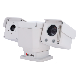 ThermTec telecamera termica IP mini PTZ Duale - Sensore termico 
