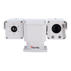 ThermTec telecamera termica IP mini PTZ Duale - Sensore termico 