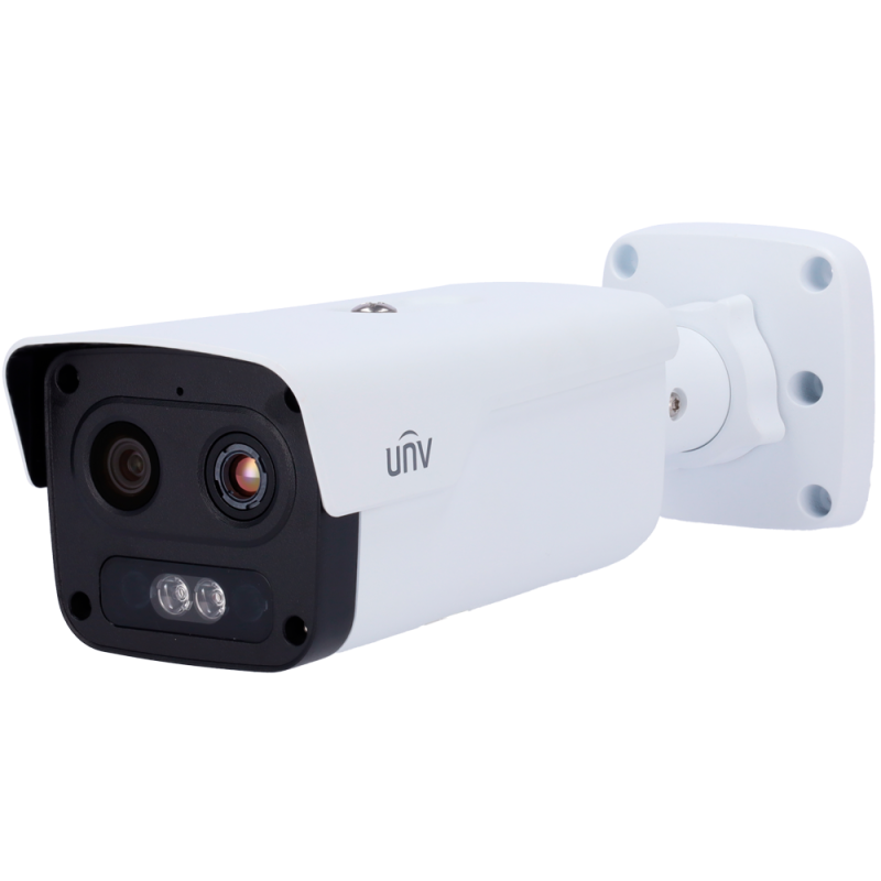 Telecamera termica Doppia Ottica IP Uniview - Termico: 256x192 |
