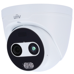 Telecamera termica Doppia Ottica IP Uniview - Termico: 256x192 |