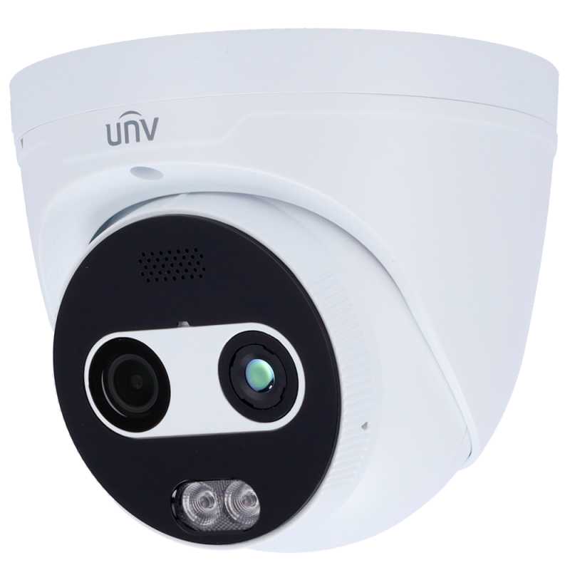 Telecamera termica Doppia Ottica IP Uniview - Termico: 256x192 |