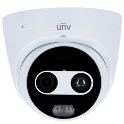 Telecamera termica Doppia Ottica IP Uniview - Termico: 256x192 |