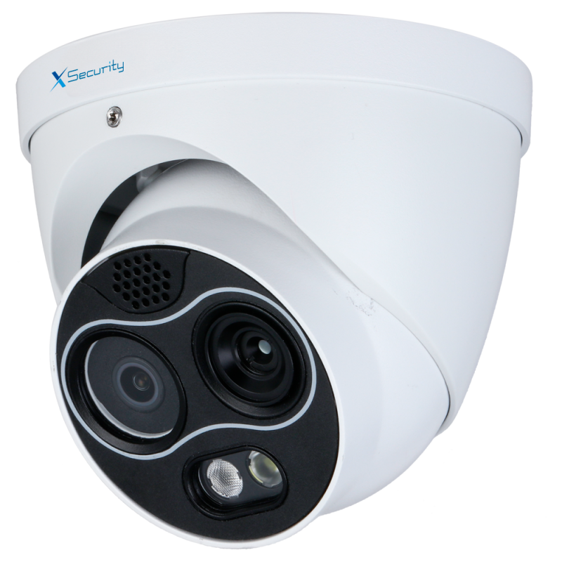Telecamera termica Turret Dual IP X-Security - 256x192 VOx | Ott