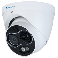 Telecamera termica Dual IP X-Security - 256x192 VOx | Ottica 7 m