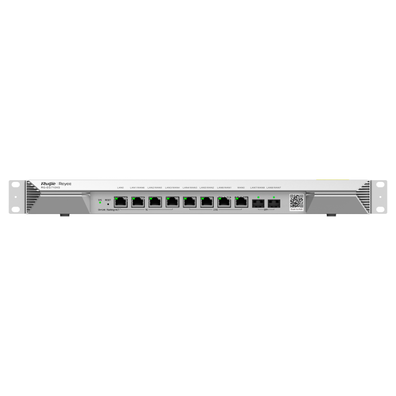 Reyee Router Cloud - 8 Porte RJ45 + 2 SFP+ 10Gigabit - Funzioni 