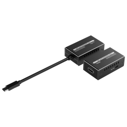 Extender del segnale video USB C - Distanza 25 m - Risoluzione 4