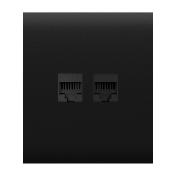 Tapa central para enchufe Ethernet - Compatible con AJ-OUTLETCOR