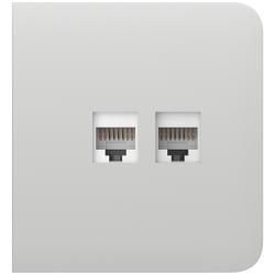 Tapa lateral para enchufe Ethernet - Compatible con AJ-OUTLETCOR