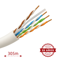 Cavo UTP Safire senza alogeni - Categoria 6 - Soddisfa il test F