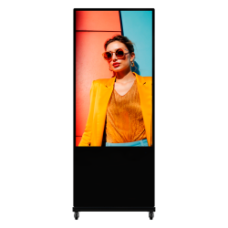 Totem con monitor 55 - Uso en interiores - Resolucin 4K - Uso in