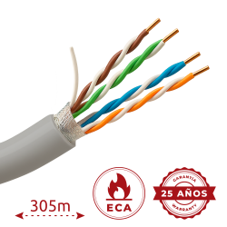 Cavo FTP Safire - Categoria 5E - Bobina di 305 metri | Diametro 