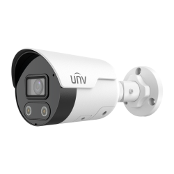 Cmara Bullet IP Uniview - Gama Prime - 4 MP | Lente 2.8 mm | mic
