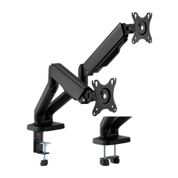 Braccio per due monitor - Installazione a tavolo - Peso supporta