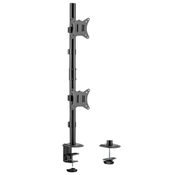 Palo per due monitor - Installazione a tavolo - Peso supportato 