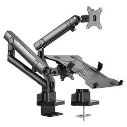 Supporto a braccio per monitor e PC - Installazione a tavolo - P
