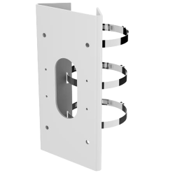 Soporte de poste Hikvision - Para cmaras Domo Motorizadas - Apto