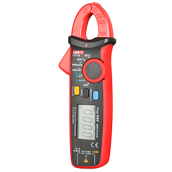 Mini pinza amperometrica - Misurazione DC e AC fino a 600V e 60A