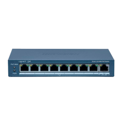 Hikvision Switch PoE Managed - 8 porte PoE 802.3af/at + 1 Uplink