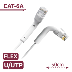 Cable UTP flexible - Ethernet - Conectores RJ45 - Categora 6A - 
