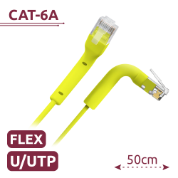 Cable UTP flexible - Ethernet - Conectores RJ45 - Categora 6A - 