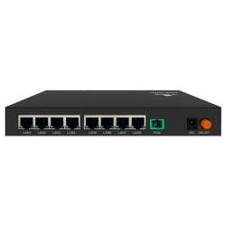 V-SOL - 1*XPON+4GE(PoE+) ONU -  8x RJ45 10/100/1000Mbps PoE+/PoE