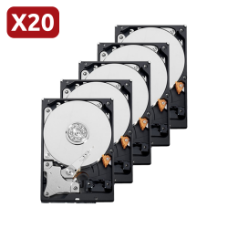 Pack di hard disk Seagate - Modello ST4000VX000 - 20 unit - 4 TB