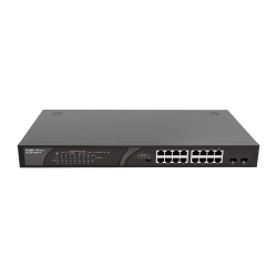 Reyee Switch PoE da Tavolo - 16 Porte RJ45 + 2 Uplink SFP - 16 P