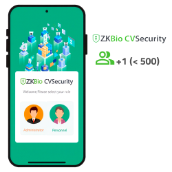 Licenza APP di ZKBio CVSecurity - 1 APP per utente aggiuntivo (f