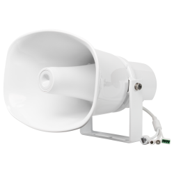 Altoparlante a tromba IP - Protocollo ONVIF - Formati MP3 e WAV 