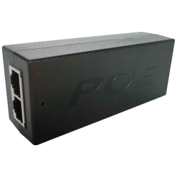 Iniettore PoE passivo - Ingresso/Uscita RJ45 10/100/1000 Mbps - 