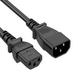 Cavo di alimentazione - Per CPU - Connettore C13 a C14 - 250VAC 